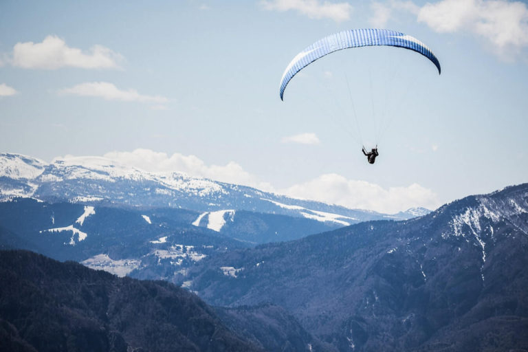 Paragliding experience in Switzerland