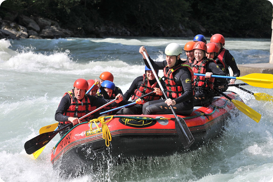 rafting in switzerland