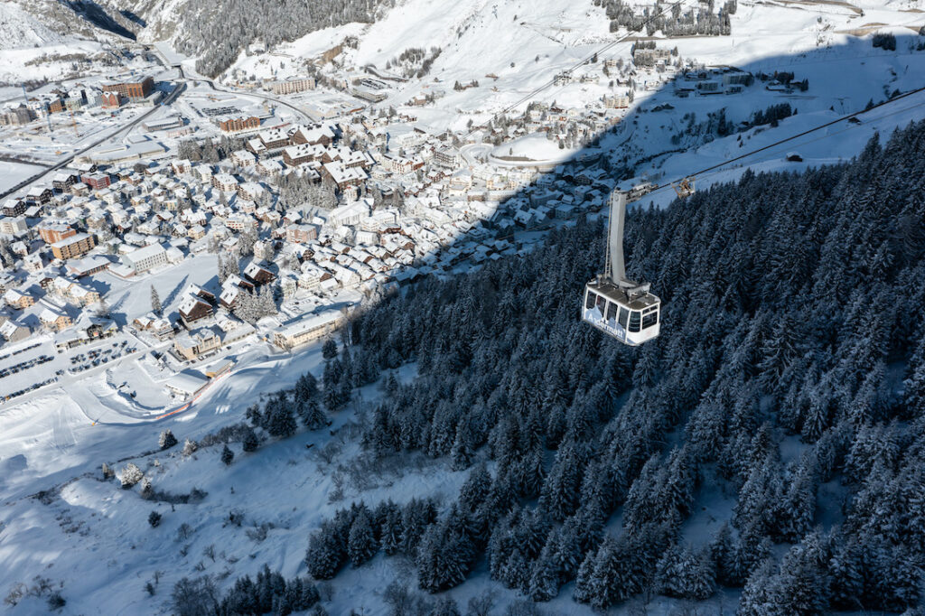ski safari in the swiss alps