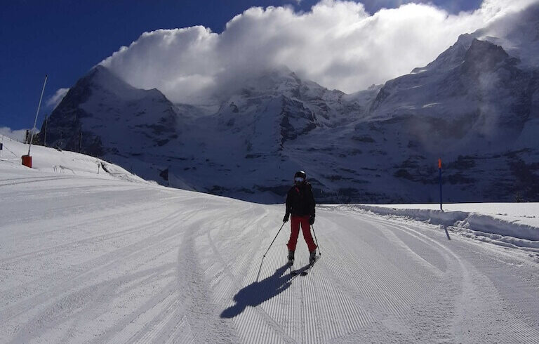 ski in engelberg switzerland