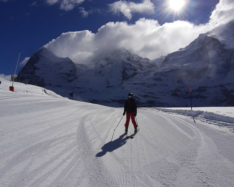 ski in engelberg switzerland