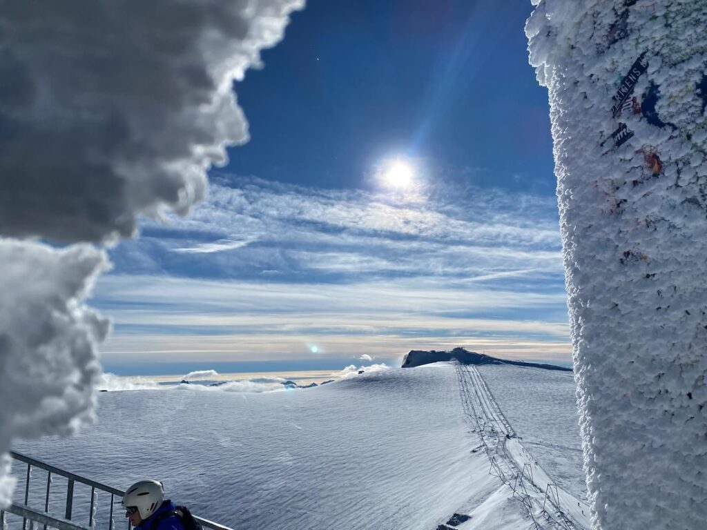 view from klein matterhorn