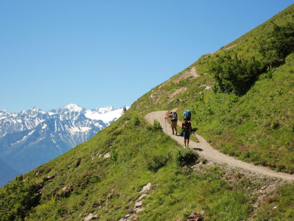 Guided hiking experience in Swiss Alps