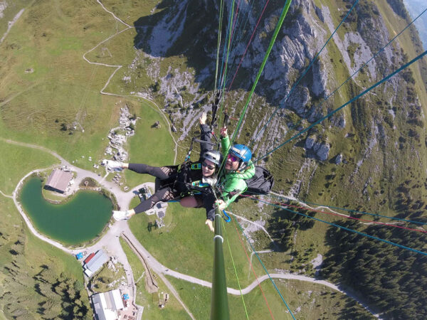 paragliding experience in Switzerland
