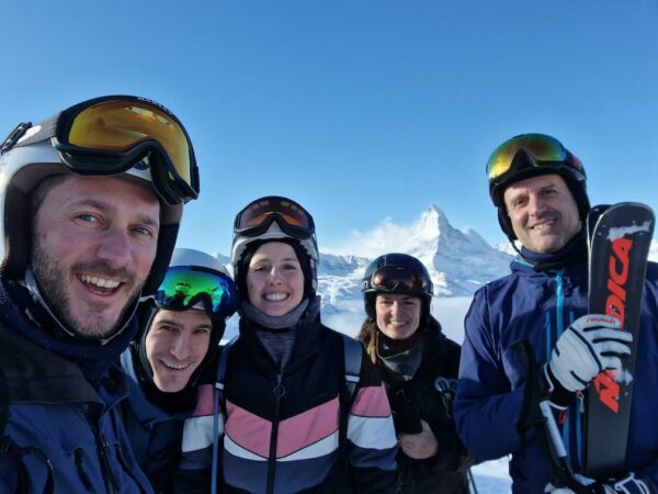 Switzerland ski family holiday picture