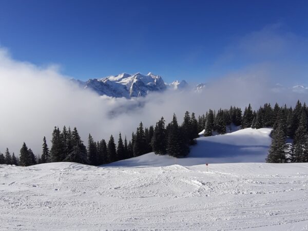 engelberg ski area winter