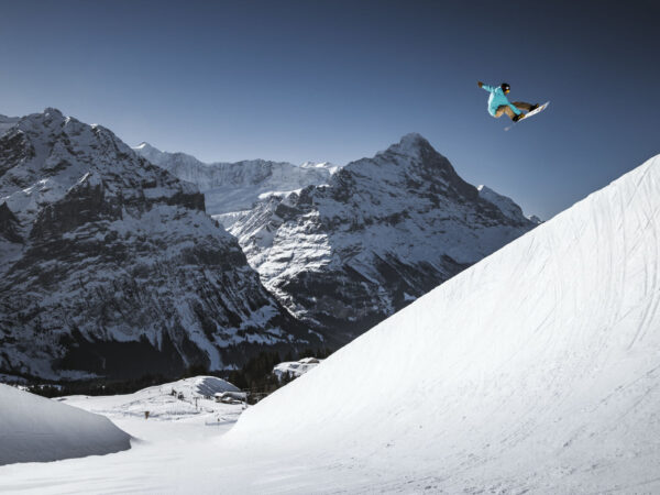 skiing in Jungfrau