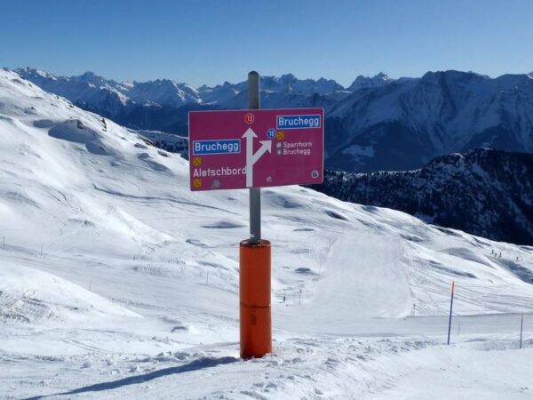 Swiss ski slope grading