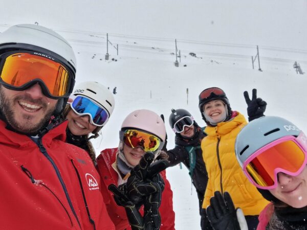 swiss ski experience group picture