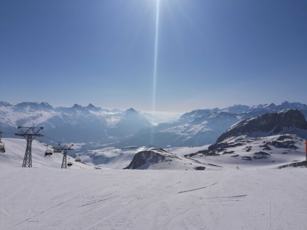 swiss ski resort- landscape